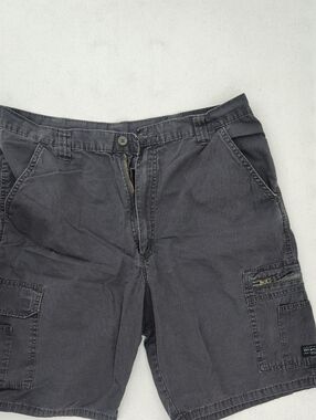 Wrangler Charcoal Gray Cargo Shorts